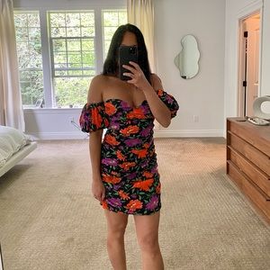 Zara Floral Mini Dress
